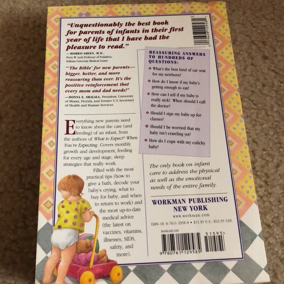 Other Baby What To Expect The First Year Book Poshmark Other baby what to expect the first year book poshmark